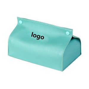 7.88 X 4.93 X 4.52 Inch Leather Tissue Box
