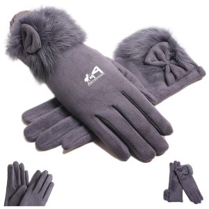 Suede Outdoor Riding Gloves