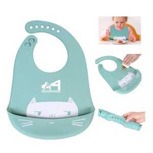 Silicone Baby Eating Bib