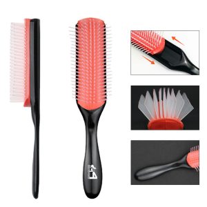 9 Row Classic Styling Brush For Detangling