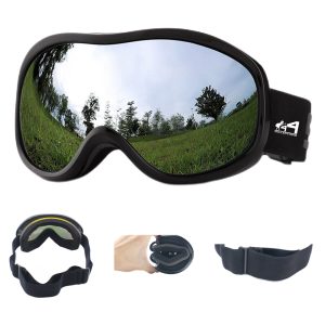Anti-Fog Spherical Ski Goggles