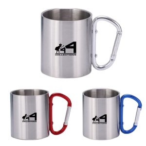 7.4 Oz Portable Camping Metal Mug