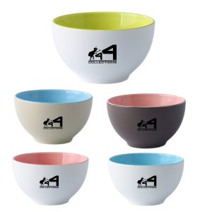 Ceramic Color Salad Glaze Bowl