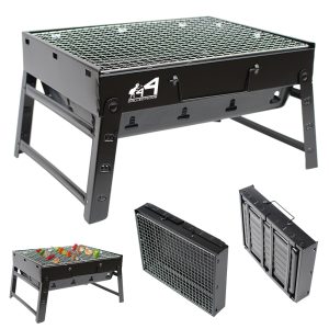 Camping Small Black Steel Grill