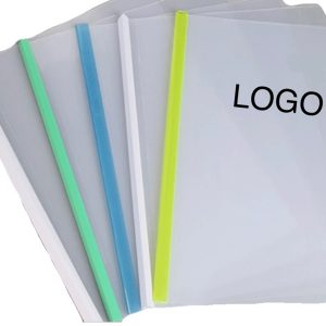 Slide-Grip Clear Presentation Covers