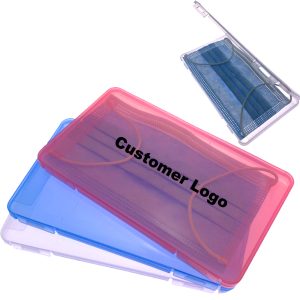 7.48 X 4.33 X 0.47 Inch Portable Face Mask Storage Case