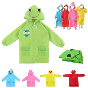 Children'S Raincoat Cartoon