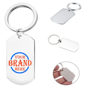 Dog Tag W/ Keychain