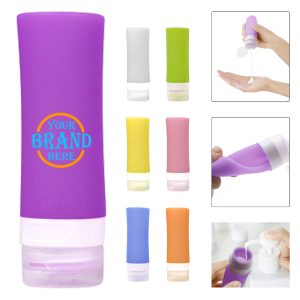 2Oz Silicone Leakproof Travel Toiletry Bottle