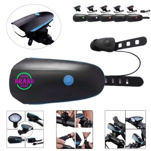 Bike Light Front Bicycle Horn Set