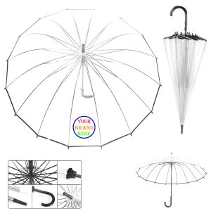 47 Inch Clear Umbrella