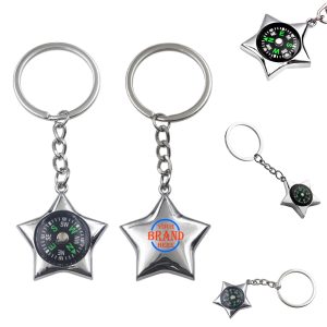 Star Compass Keychain