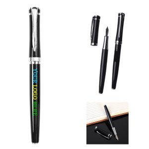 Black Metal Fountain Pen
