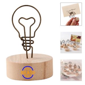 Wood Creative Memo Holder