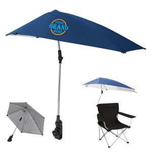 Spf 50+ Adjustable Umbrella W/ Universal Clamp