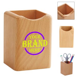 Wooden Pen Holder