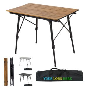 Outdoor Aluminum Alloy Camping Barbecue Table