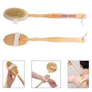 Dry Skin Body Brush W/ Detachable Long Handle