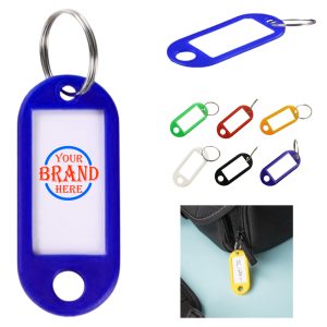 Room Number Plastic Key Tag