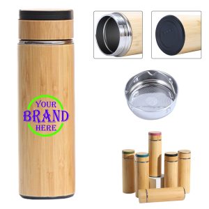 Double Insulated Bamboo Insulation Cup