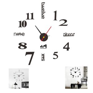 Wall Sticker Diy Clock