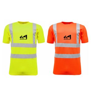 Reflective Round-Neck T-Shirt