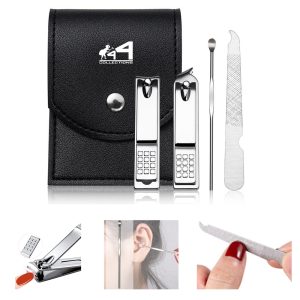 Nail Clippers Leather Clip