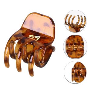 2.3Cm Hair Plastic Grip Claw Clip