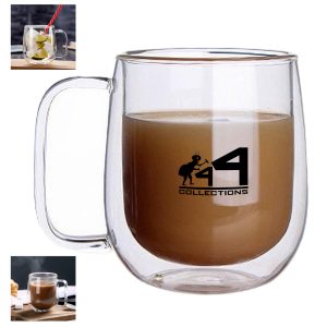 Double Layer Transparent Tea Cup