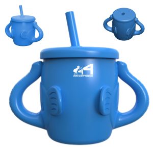 Dual Handle Toddler Silicone Training Cup