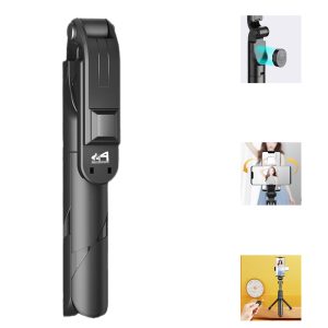 Four-In-One Compact Selfie Stick