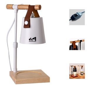 Bamboo Candle Warmer Lamp