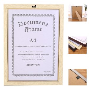 Vertical Certificate Frame