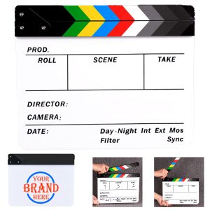 Acrylic Film Directors Clapboard