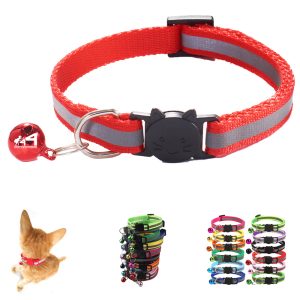 Reflective Cat Collar W/ Bell