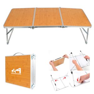 Portable Wooden Outdoor Picnic Table