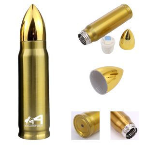 12Oz Stainless Steel Bullet Water Bottle