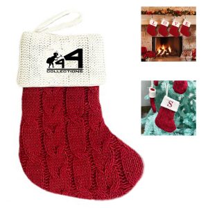 Knit Christmas Sock