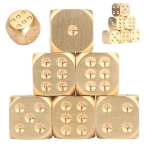 Metal Dice Set 5Pcs