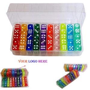 Translucent Dice Set 100Pcs