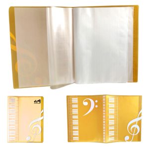 40 Pockets Music File Folder