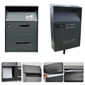Locking Wall Mount Mailbox