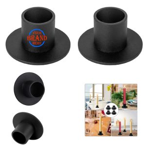 Metal Candle Holder W/ 0.98Inch Bore Diameter