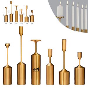 6 Pieces Candlestick Holder Set