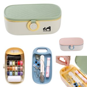 Sewing Needle Storage Box With Thread