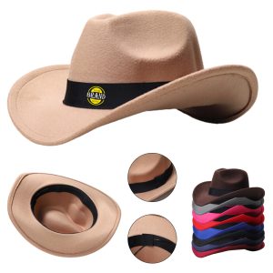 Western Wide Brim Cowboy Hat