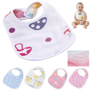 Pure Cotton Toddler Drool Bib
