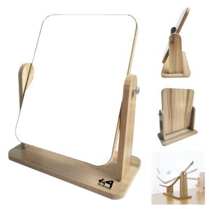 Tabletop Rotary Square Mirror