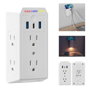 6-Hole Lightning Protection Wall Socket