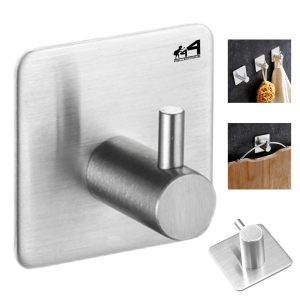 No-Nail Sticky Square Hook